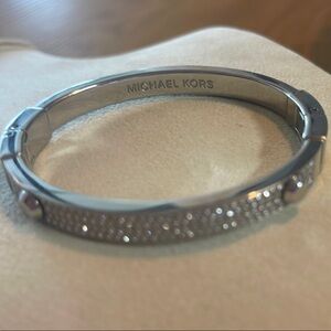 Michael Kors Shimmering Silver Bracelet
